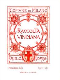 Raccolta Vinciana - Vol. 13 - Librerie.coop Raccolta Vinciana - Vol. 13 - Librerie.coop