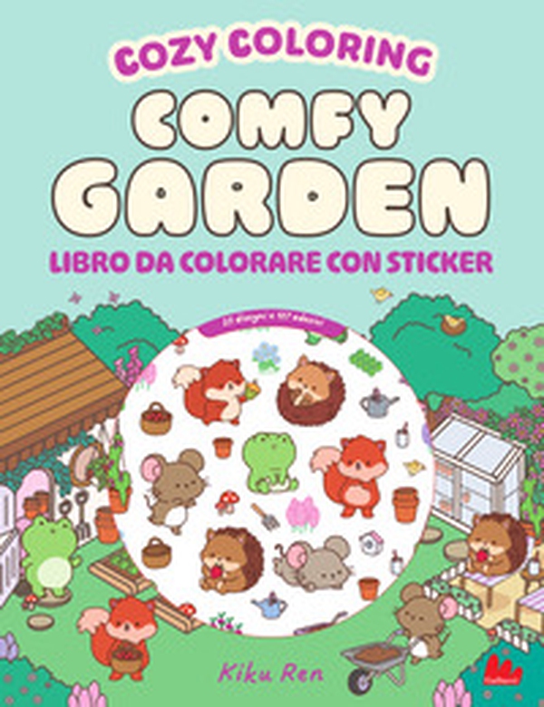 Comfy garden. Cozy coloring book - Librerie.coop Comfy garden. Cozy coloring book - Librerie.coop