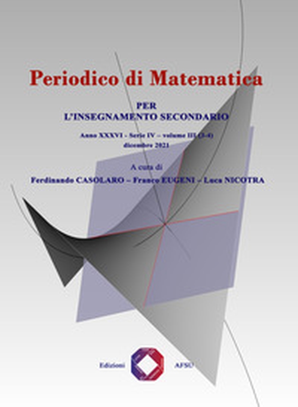 Periodico di matematica. Per l'insegnamento secondario - Librerie.coop Periodico di matematica. Per l'insegnamento secondario - Librerie.coop