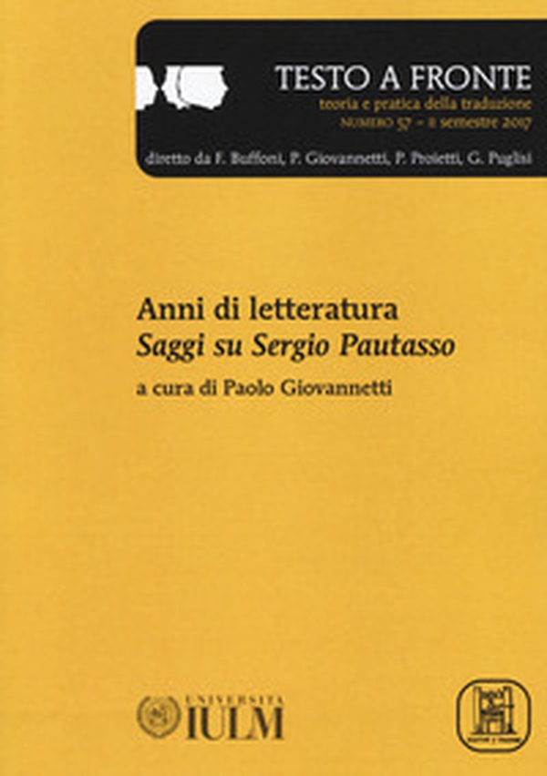 Testo a fronte - Librerie.coop Testo a fronte - Librerie.coop