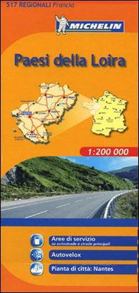 Paesi della Loira 1:200.000 - Librerie.coop