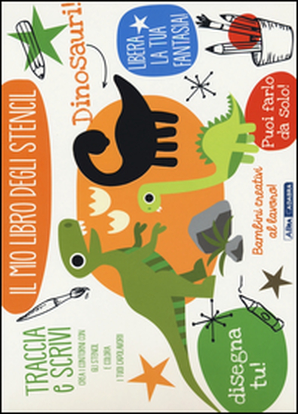 Dinosauri! Il mio libro degli stencil - Librerie.coop Dinosauri! Il mio libro degli stencil - Librerie.coop
