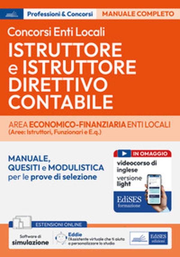 Istruttore e Istruttore direttivo contabile. Area economico-finanziaria enti locali. Teoria e test per concorsi nell'Area economico-finanziaria degli Enti Locali - Librerie.coop Istruttore e Istruttore direttivo contabile. Area economico-finanziaria enti locali. Teoria e test per concorsi nell'Area economico-finanziaria degli Enti Locali - Librerie.coop