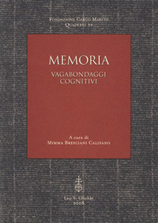 Memoria. Vagabondaggi cognitivi - Librerie.coop Memoria. Vagabondaggi cognitivi - Librerie.coop