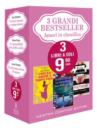 3 grandi bestseller. Amori in classifica: Cercasi amore a tempo pieno-Le incredibili luci delle stelle-È solo una storia d'amore - Librerie.coop