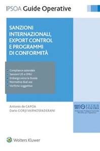 Sanzioni internazionali, export control e programmi di conformità - Librerie.coop