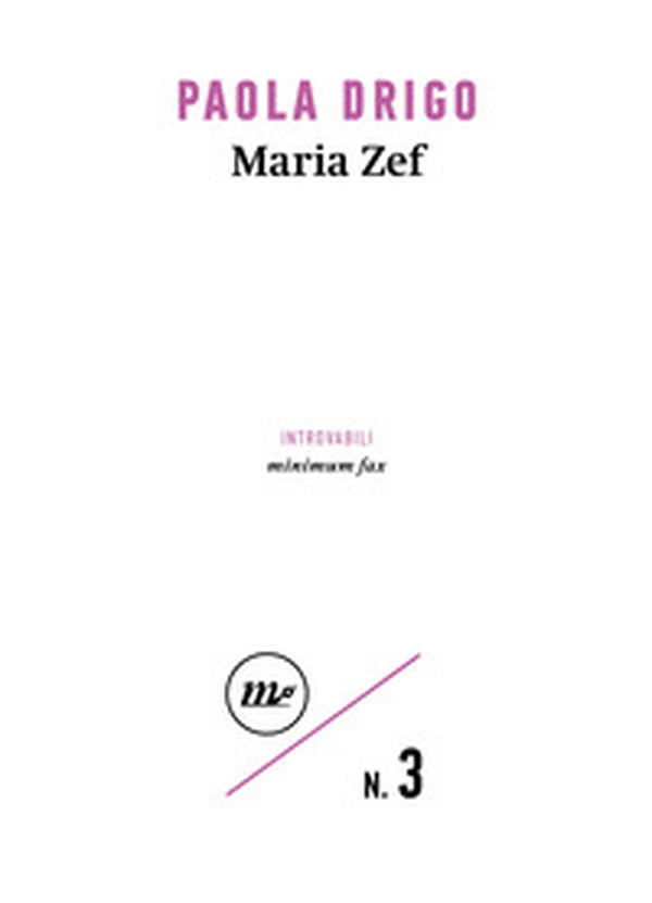 Maria Zef - Librerie.coop Maria Zef - Librerie.coop