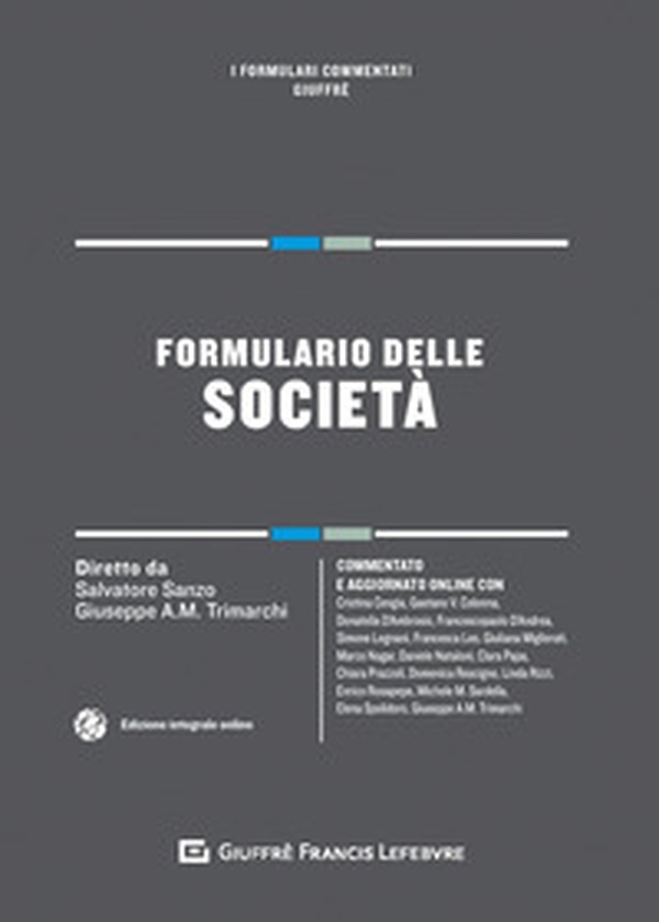 Formulario delle società - Librerie.coop