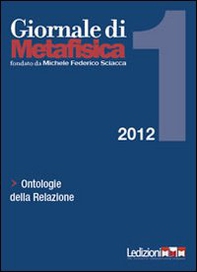 Giornale di metafisica - Librerie.coop