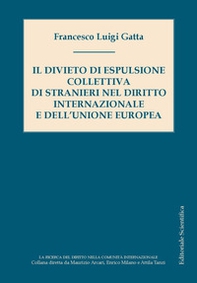 Il divieto di espulsione collettiva di stranieri nel diritto internazionale e dell'Unione europea - Librerie.coop