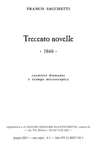 Trecento novelle. Ediz. in carattere diamante e stampa microscopica - Librerie.coop