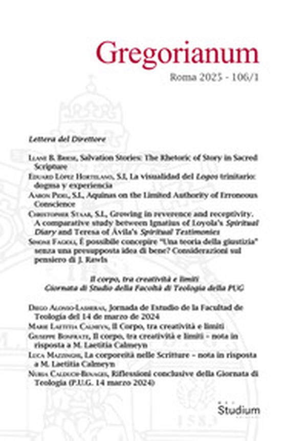 Gregorianum - Vol. 1 - Librerie.coop Gregorianum - Vol. 1 - Librerie.coop