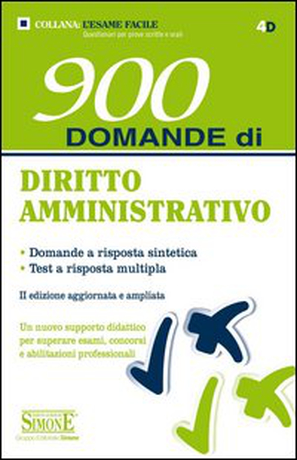 900 domande di diritto amministrativo - Librerie.coop 900 domande di diritto amministrativo - Librerie.coop