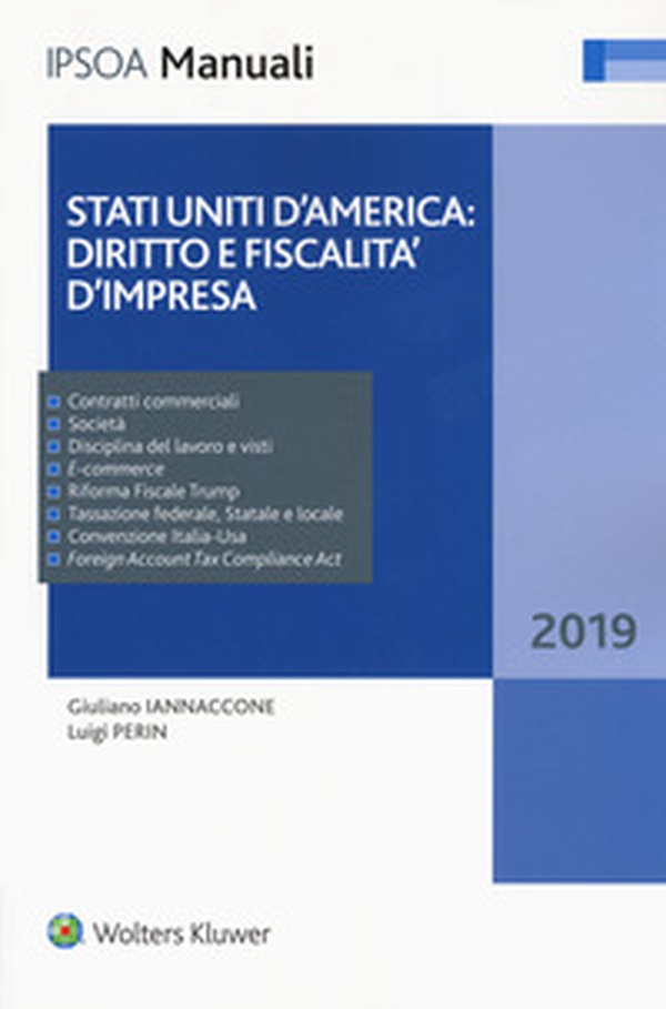 Stati Uniti d'America: diritto e fiscalità d'impresa - Librerie.coop Stati Uniti d'America: diritto e fiscalità d'impresa - Librerie.coop