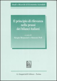 Il principio di rilevanza nella prassi dei bilanci italiani - Librerie.coop