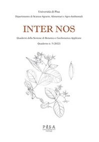 Inter nos. Quaderni della sezione di botanica e geobotanica applicate - Librerie.coop Inter nos. Quaderni della sezione di botanica e geobotanica applicate - Librerie.coop