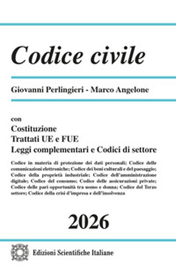 Codice civile 2026 - Librerie.coop