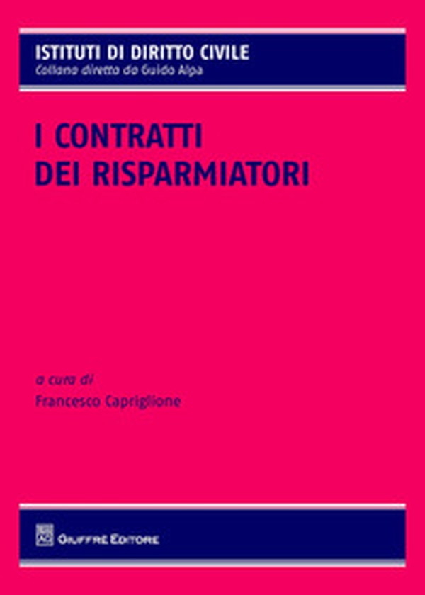 I contratti dei risparmiatori - Librerie.coop I contratti dei risparmiatori - Librerie.coop
