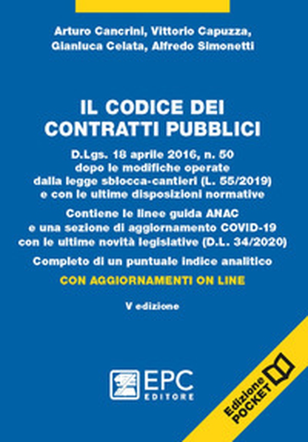 Il codice dei contratti pubblici. Ediz. pocket - Librerie.coop Il codice dei contratti pubblici. Ediz. pocket - Librerie.coop