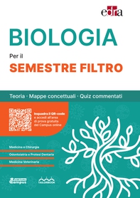 BIOLOGIA per il semestre filtro - Librerie.coop BIOLOGIA per il semestre filtro - Librerie.coop