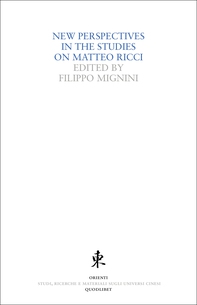 New Perspectives in the Studies on Matteo Ricci - Librerie.coop