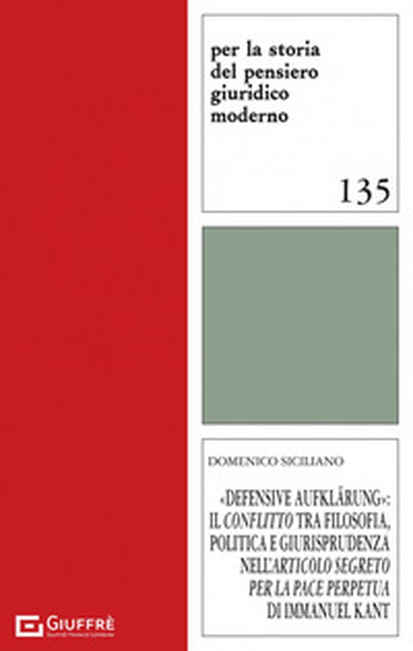 Defensive Aufklarung - Librerie.coop