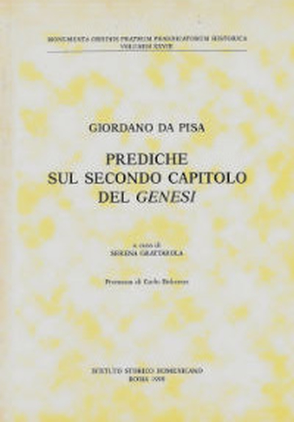 Prediche sul secondo capitolo della Genesi - Librerie.coop Prediche sul secondo capitolo della Genesi - Librerie.coop