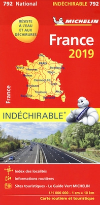 France 2019 1:1.000.000 - Librerie.coop
