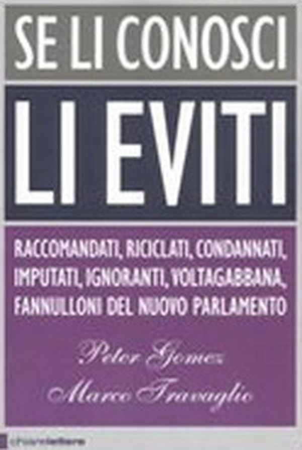 Se li conosci li eviti - Librerie.coop Se li conosci li eviti - Librerie.coop