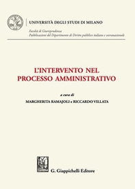 L'intervento nel processo amministrativo - Librerie.coop L'intervento nel processo amministrativo - Librerie.coop