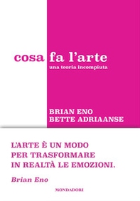 Cosa fa l'arte. Una teoria incompiuta - Librerie.coop