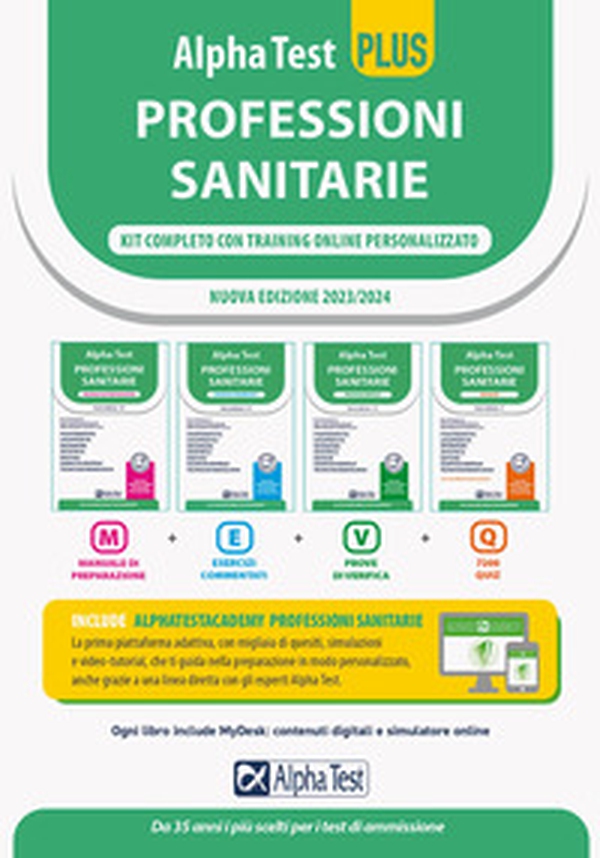 Alpha Test plus. Professioni sanitarie. Kit completo. Ediz. MyDesk - Librerie.coop Alpha Test plus. Professioni sanitarie. Kit completo. Ediz. MyDesk - Librerie.coop
