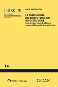 La sostenibilità del debito pubblico in costituzione - Librerie.coop