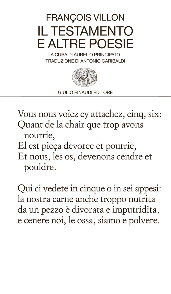 Il testamento e altre poesie - Librerie.coop Il testamento e altre poesie - Librerie.coop
