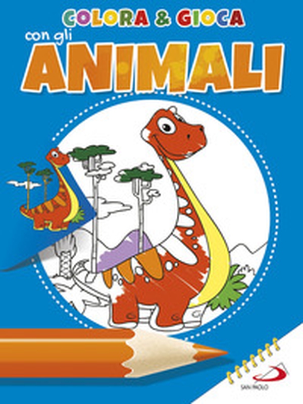 Colora & gioca con gli animali - Librerie.coop Colora & gioca con gli animali - Librerie.coop