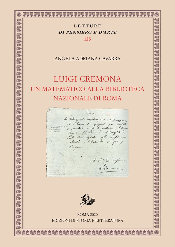 Luigi Cremona - Librerie.coop Luigi Cremona - Librerie.coop