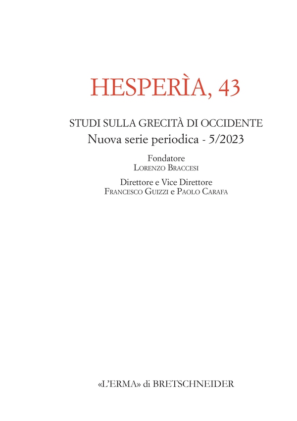 Hesperìa, 43. Nuova serie periodica - 5/2023 - Librerie.coop