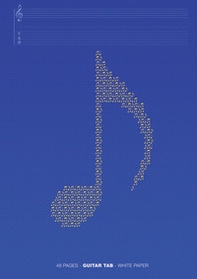 Quaderno di musica per chitarra (12 righi con TAB) - Librerie.coop Quaderno di musica per chitarra (12 righi con TAB) - Librerie.coop