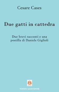 Due gatti in cattedra - Librerie.coop