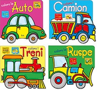 Coloro le ruspe-Coloro le auto-Coloro i camion-Coloro i treni - Librerie.coop Coloro le ruspe-Coloro le auto-Coloro i camion-Coloro i treni - Librerie.coop