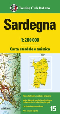 Sardegna 1:200.000. Carta stradale e turistica - Librerie.coop