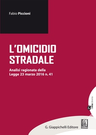 L'omicidio stradale - Librerie.coop L'omicidio stradale - Librerie.coop
