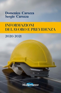 Informazioni di lavoro e previdenza 2020-2021 - Librerie.coop