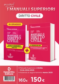 Manuale superiore di diritto civile 2024/2025 per concorso in magistratura e concorsi superiori - Librerie.coop Manuale superiore di diritto civile 2024/2025 per concorso in magistratura e concorsi superiori - Librerie.coop