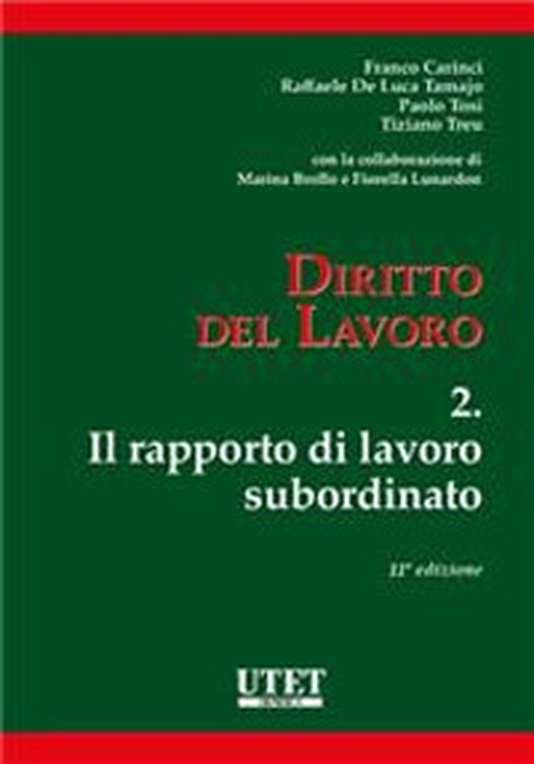 Diritto del lavoro - Vol. 2 - Librerie.coop Diritto del lavoro - Vol. 2 - Librerie.coop