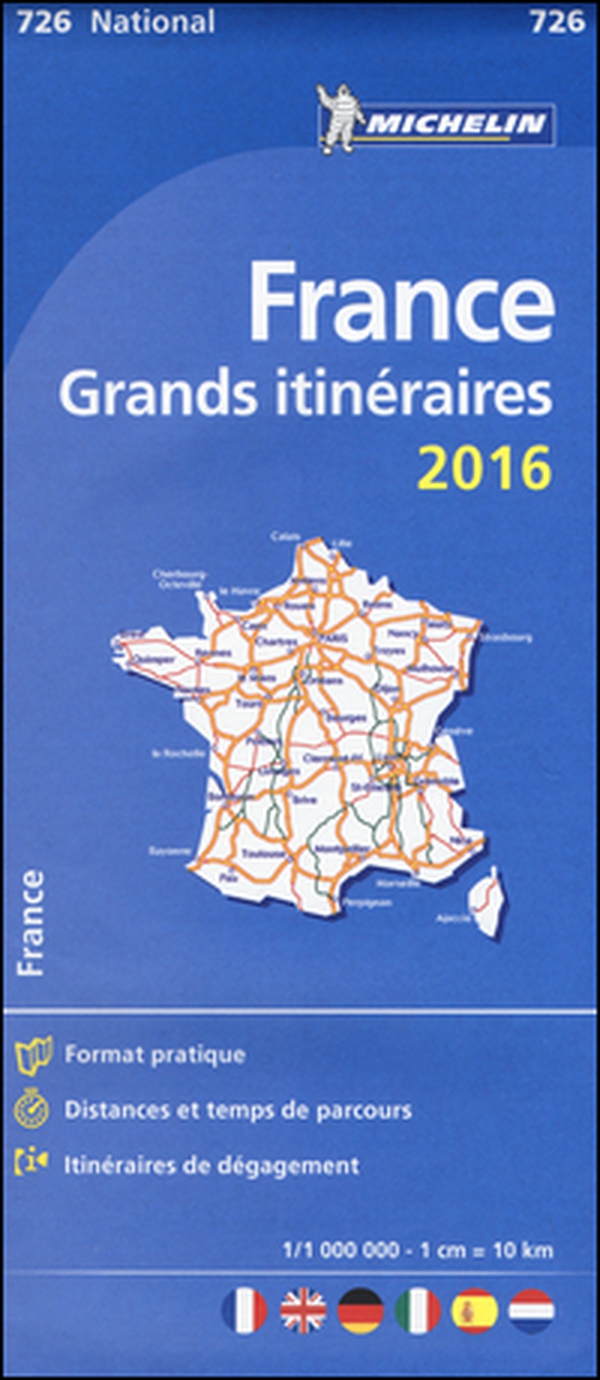 France. Grands itinéraires 1:1.000.000 - Librerie.coop France. Grands itinéraires 1:1.000.000 - Librerie.coop