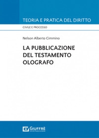 La pubblicazione del testamento olografo - Librerie.coop