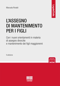 L'assegno di mantenimento per i figli - Librerie.coop