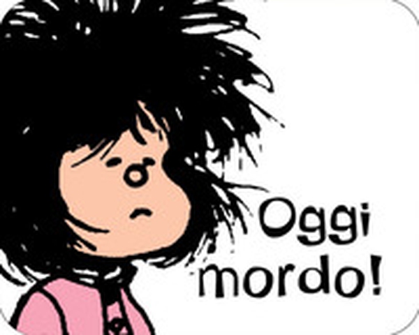 Oggi mordo! Mafalda - Librerie.coop Oggi mordo! Mafalda - Librerie.coop