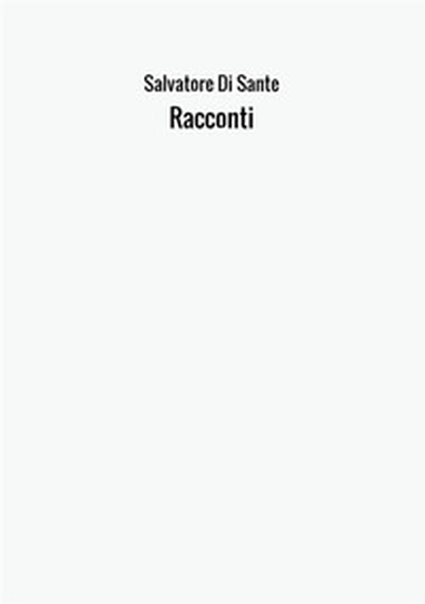 Racconti - Librerie.coop Racconti - Librerie.coop